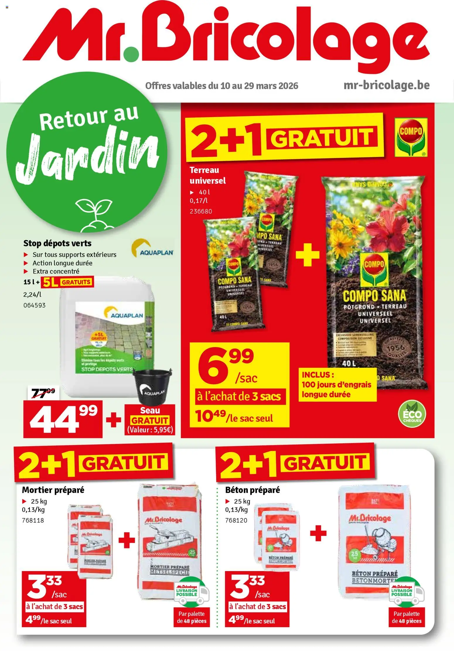 Prévisualisation de Mr Bricolage Folder / Publicité du magasin Mr Bricolage formulaire valide 10/03/2026