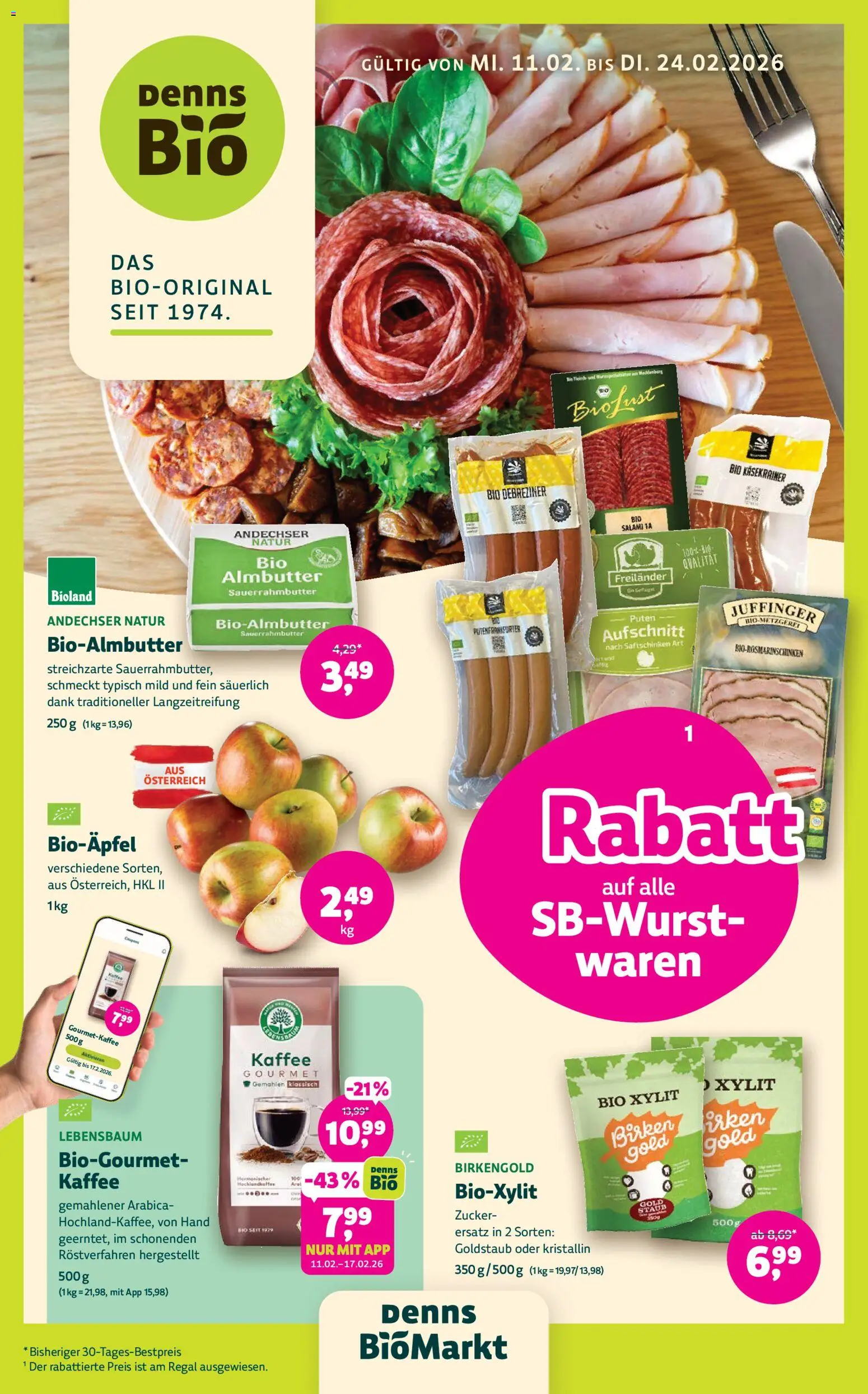 Vorschau der Angebote: Denns BioMarkt Angebote gültig ab 11.02.2026