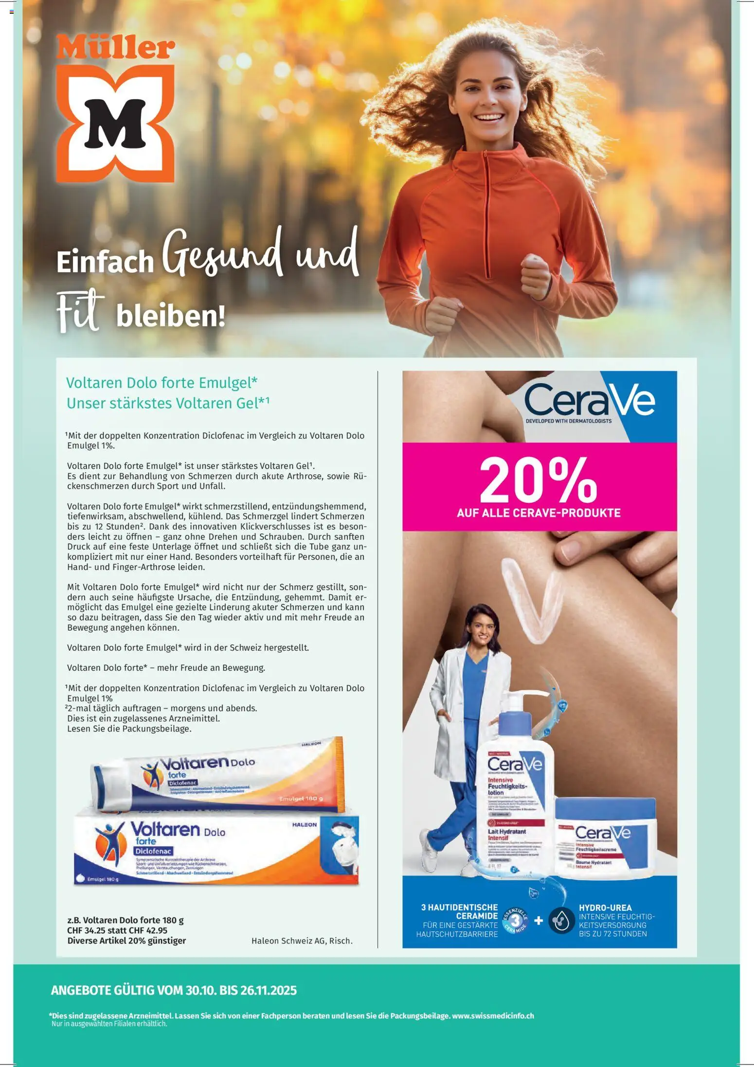 Vorschau des Merkblatts Aktionen Gesundheitsspezialist vom Shop Müller gültig von 30.10.2025 bis 26.11.2025