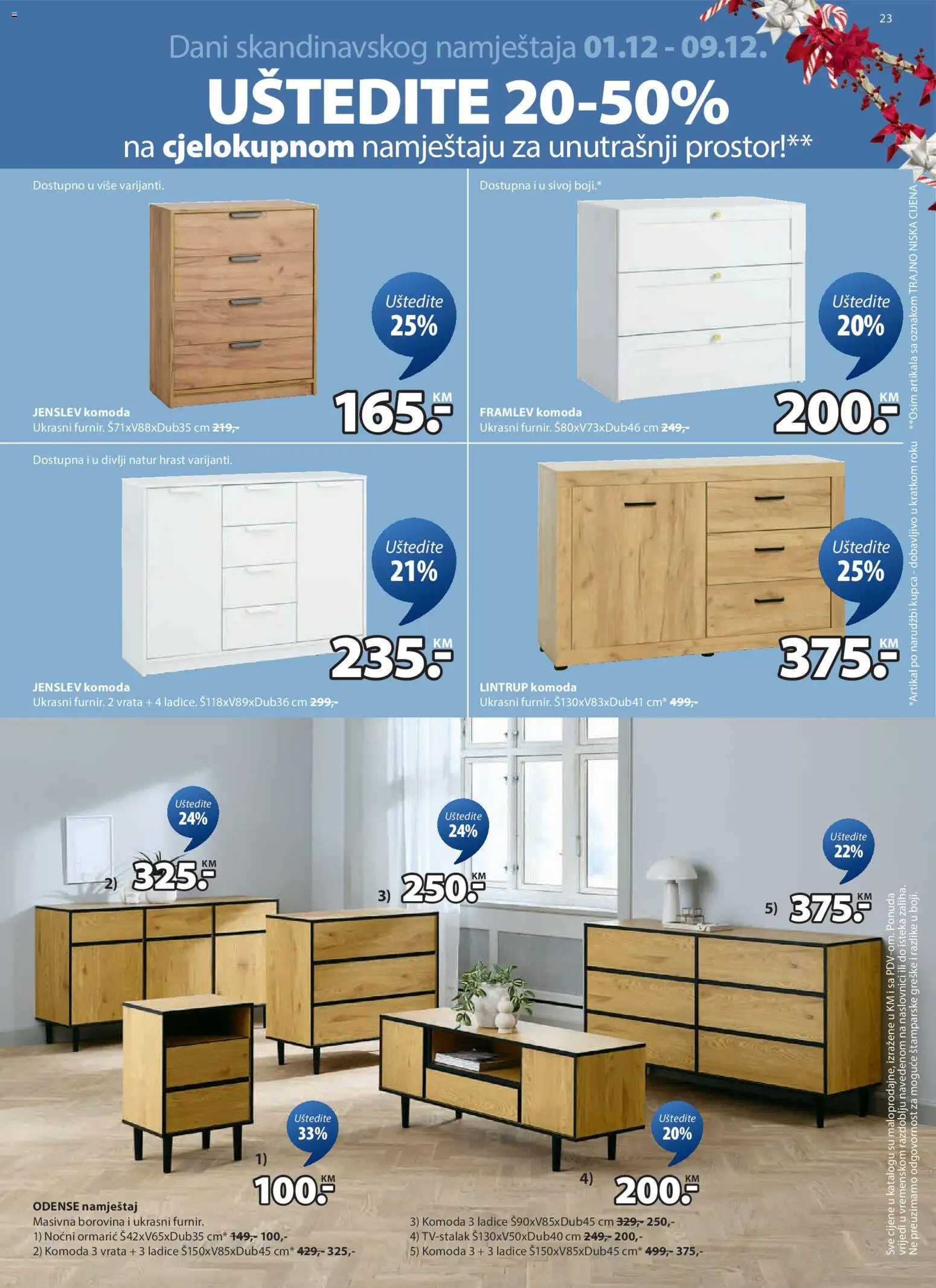 Pregled letka Katalog trgovine JYSK vrijedi od 2025.12.01