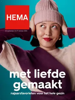 Voorbeeld van Magazine van winkel Hema geldig vanaf 22-09-2025