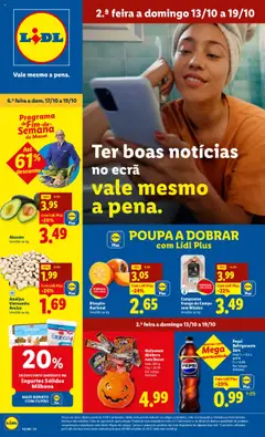 Pré-visualização do folheto da loja Lidl válida a partir de 13/10/2025