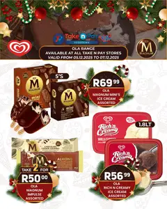 Preview of Take n Pay flyer valid from 05/12/2025