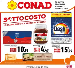 Anteprima dell'opuscolo Volantino Sicilia dal negozio Conad valido da 29/01/2026