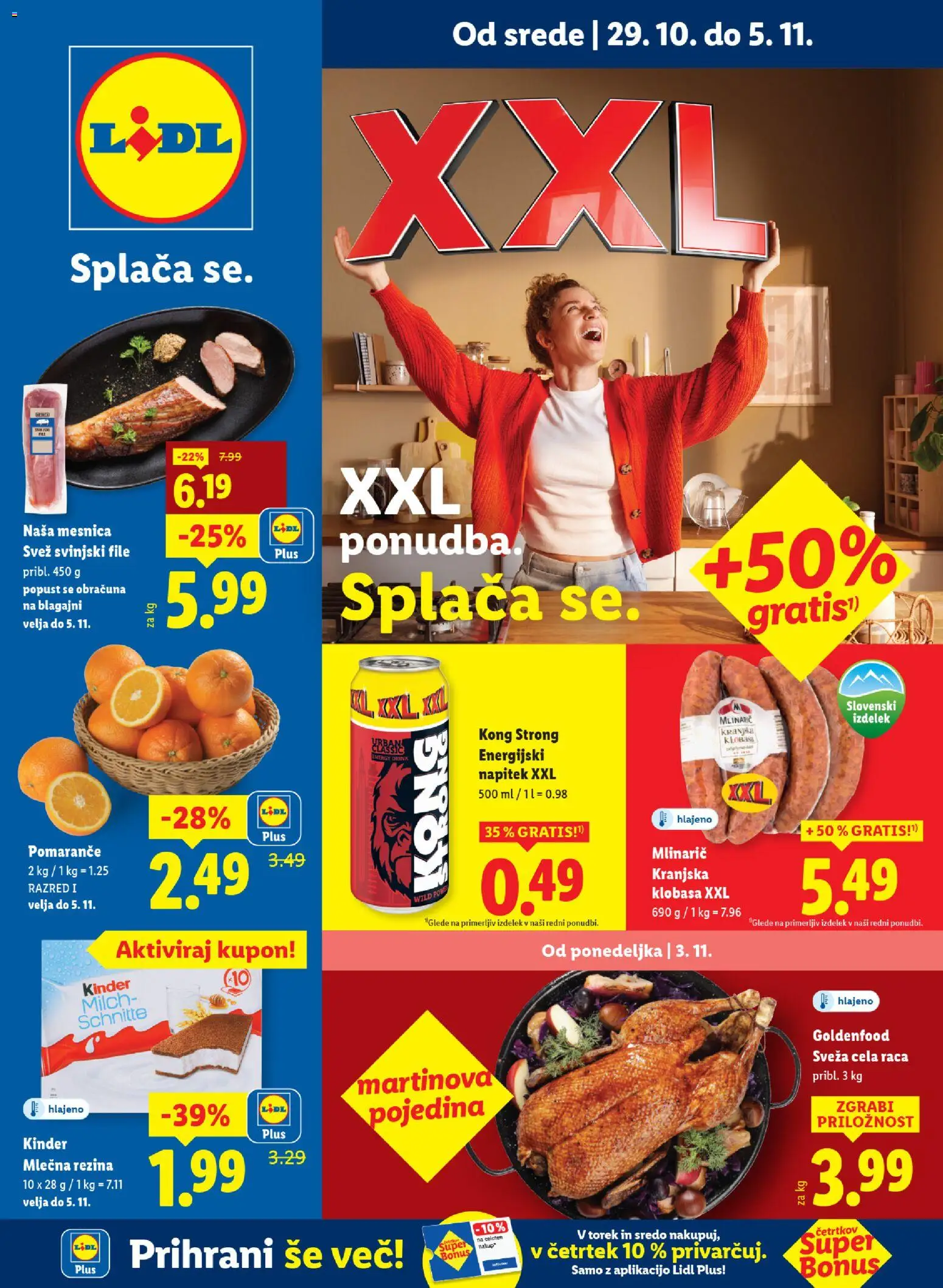 Lidl Katalog od 29.10.2025 - aktualna ponudba - stran 1