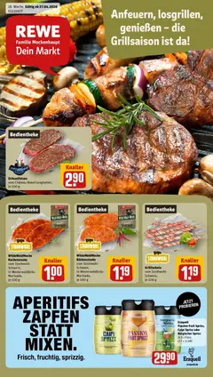 Vorschau von dem Prospekt des Geschäftes Rewe, gültig ab dem 27.04.2026