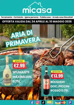 Anteprima dell'opuscolo Aria di Primavera Food dal negozio Offerte valido da 21/04/2026