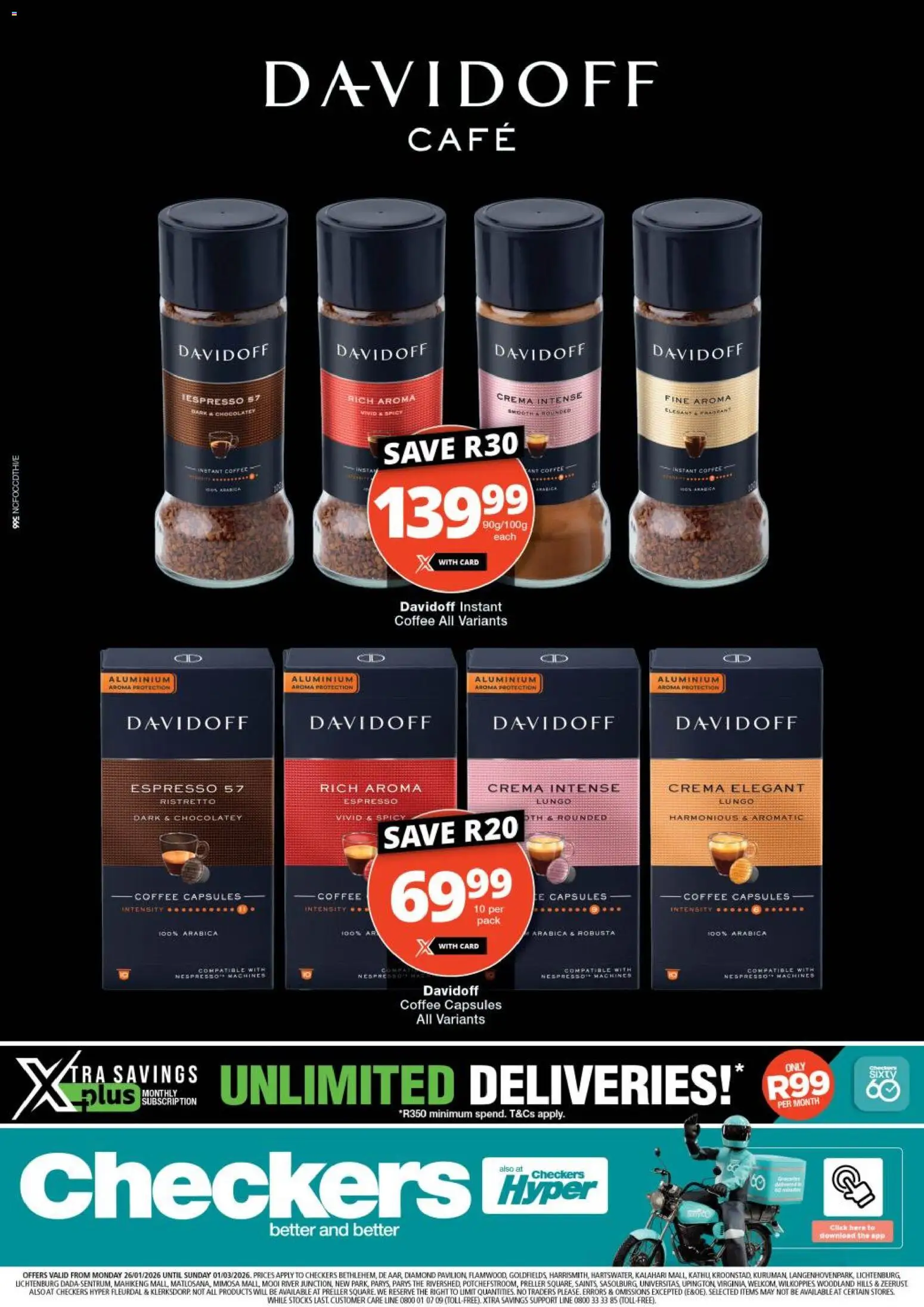 Preview of Checkers flyer valid from 26/01/2026