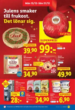 Förhandsgranska reklamblad Aktuella reklamblad Lidl från butik Lidl gäller från 15/12/2025 | Sida: 5