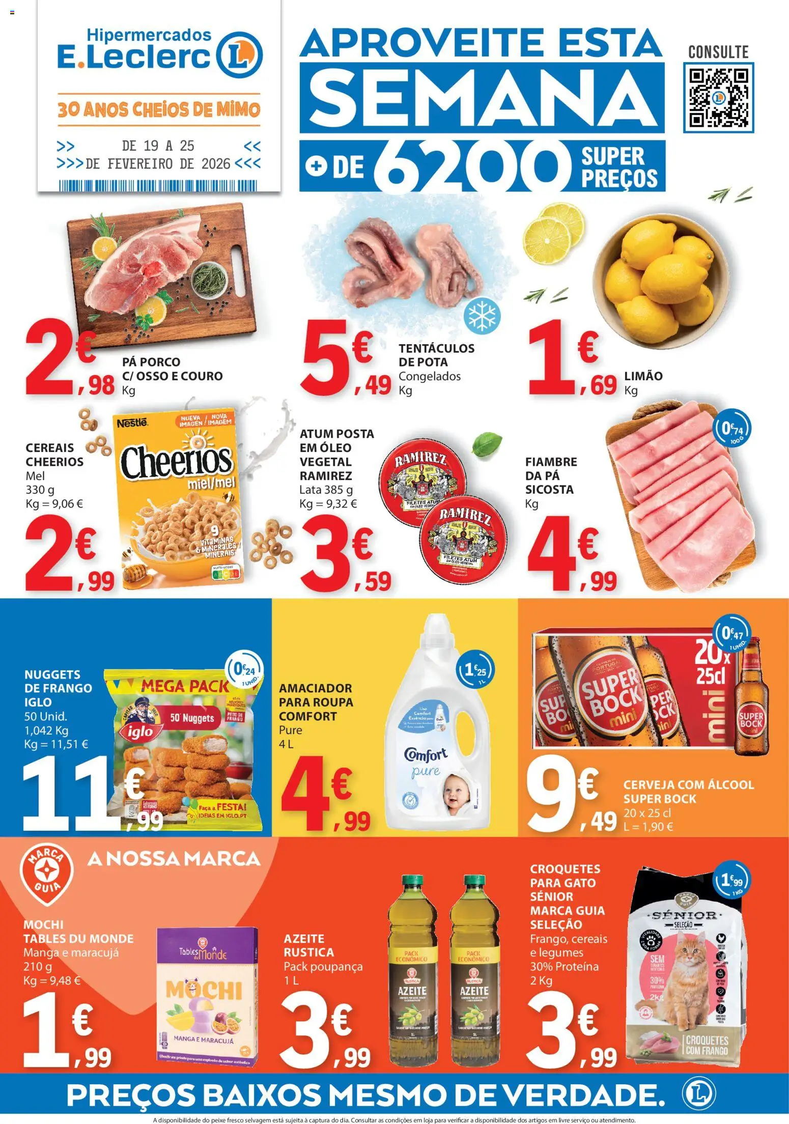 Pré-visualização do folheto da loja E.Leclerc válida a partir de 19/02/2026
