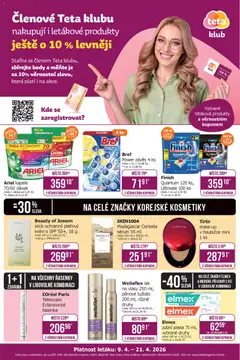 Náhled nabídky: TETA Drogerie TETA Drogerie leták - Klub platný od 09.04.2026