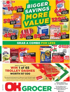 Preview of OK Foods flyer valid from 10/09/2025