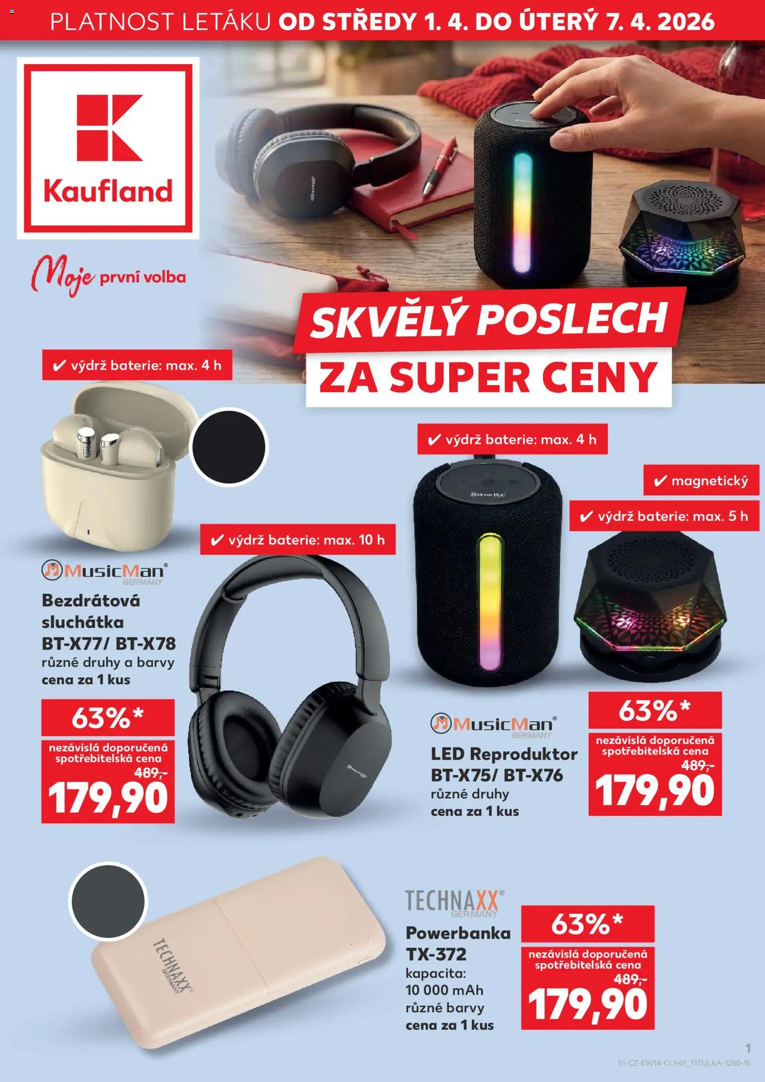 Náhled nabídky: Kaufland Kaufland leták - Plzeň platný od 01.04.2026