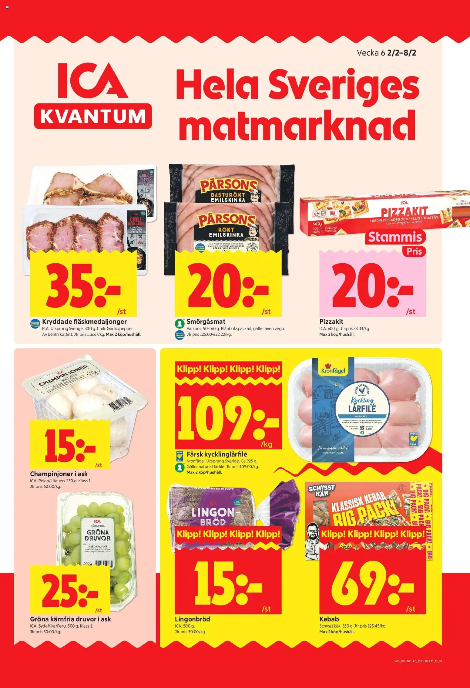 Förhandsgranska reklamblad Tyresö från butik ICA Kvantum gäller från 02/02/2026