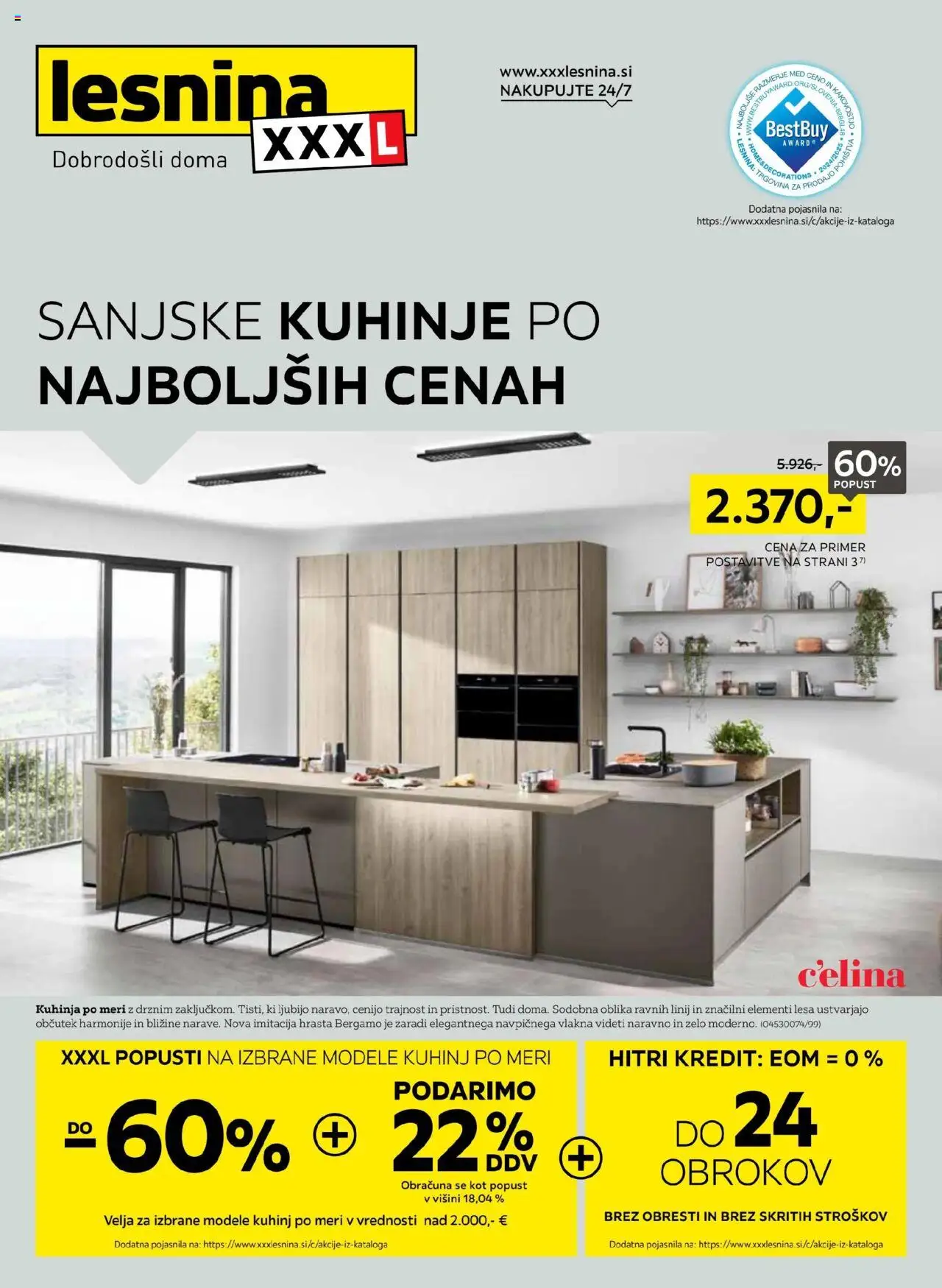XXXL Lesnina Katalog sanjske kuhinje po najboljših cenah od 01.09.2025 - aktualna ponudba - stran 1