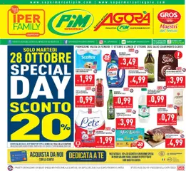 Anteprima dell'opuscolo Attuale volantino dal negozio PIM Supermercati valido da 17/10/2025