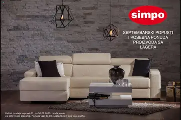 Pregled SIMPO kataloga - važi od 01.09.2025