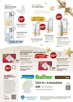 Vorschau von dem Prospekt des Geschäftes Reformhaus Bacher, gültig ab dem 01.12.2025 | Seite: 10