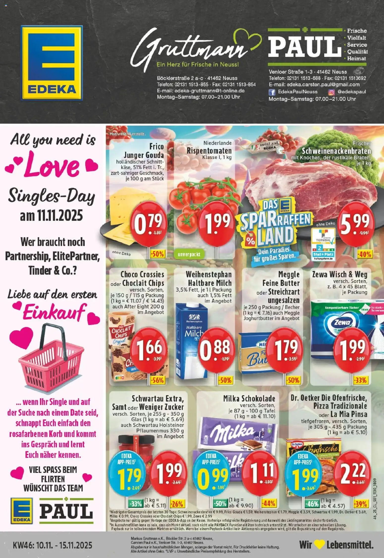 Vorschau von dem Prospekt des Geschäftes Edeka, gültig ab dem 10.11.2025