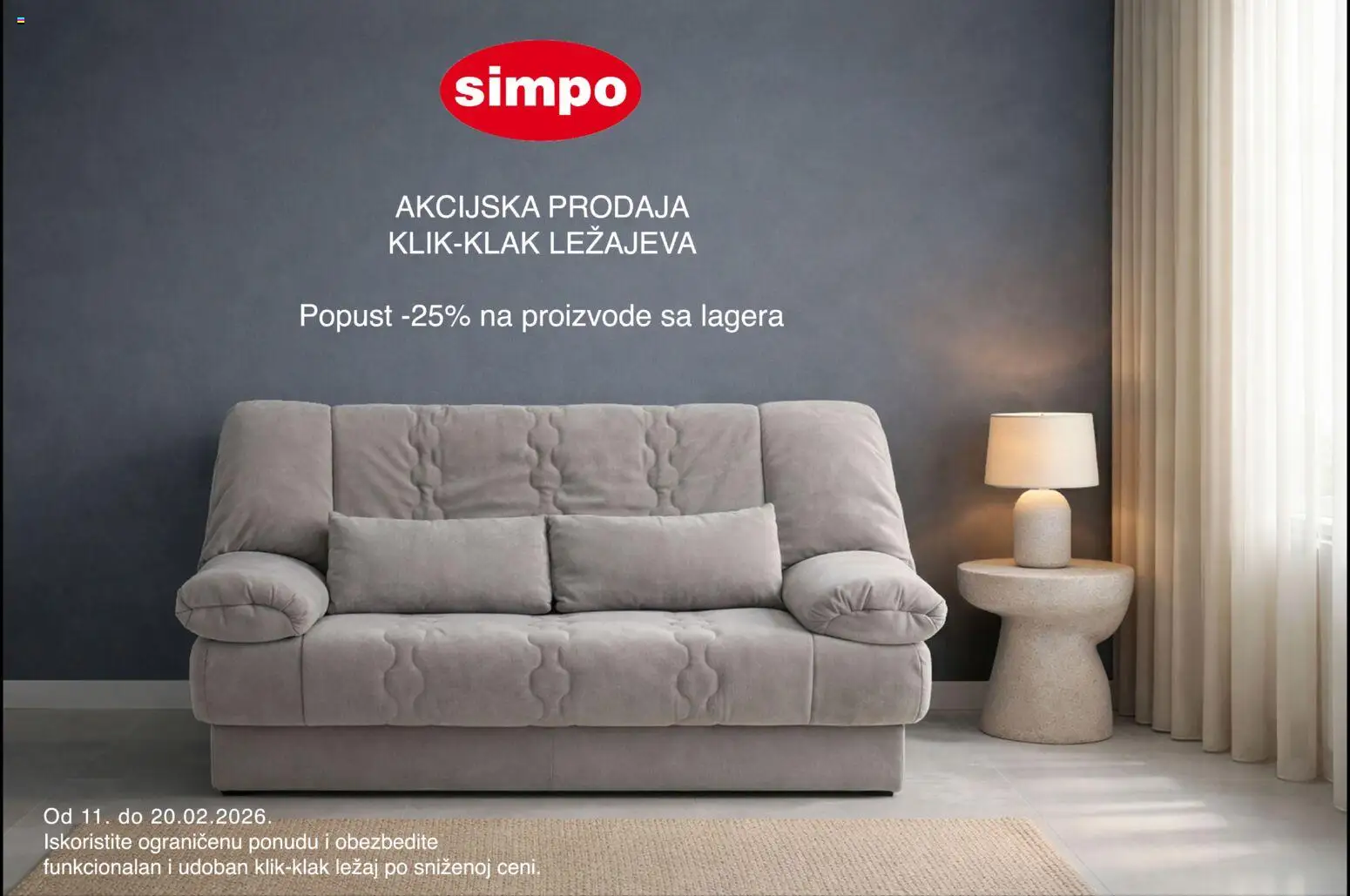 Pregled SIMPO kataloga - važi od 11.02.2026