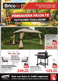 Anteprima dell'opuscolo Brico io volantino Lanciano dal negozio Brico io valido da 02/04/2026