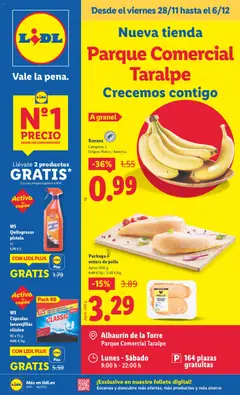 Vista previa del folleto de la tienda Lidl válido desde el 28/11/2025 