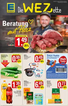 Vorschau von dem Prospekt des Geschäftes WEZ, gültig ab dem 02.03.2026