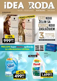 Pregled Roda kataloga - važi od 06.09.2025