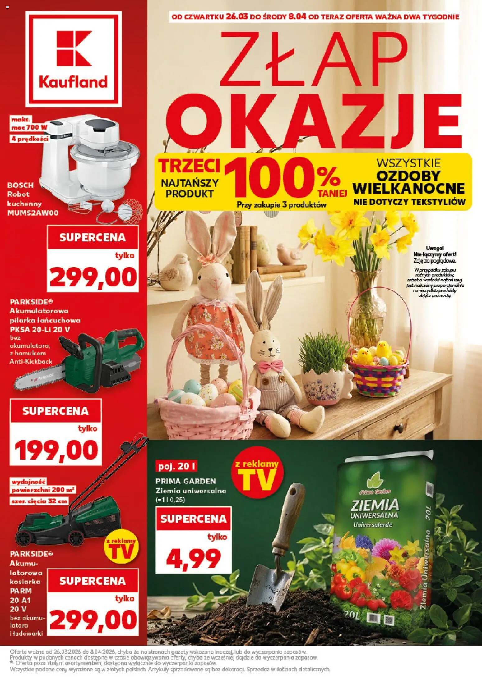 Náhled nabídky: Kaufland Polsko Kaufland Polsko leták - Złap okazje platný od 26.03.2026