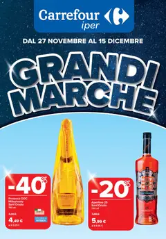 Anteprima dell'opuscolo Volantino Iper - Grandi Marche - Roma dal negozio Carrefour valido da 27/11/2025