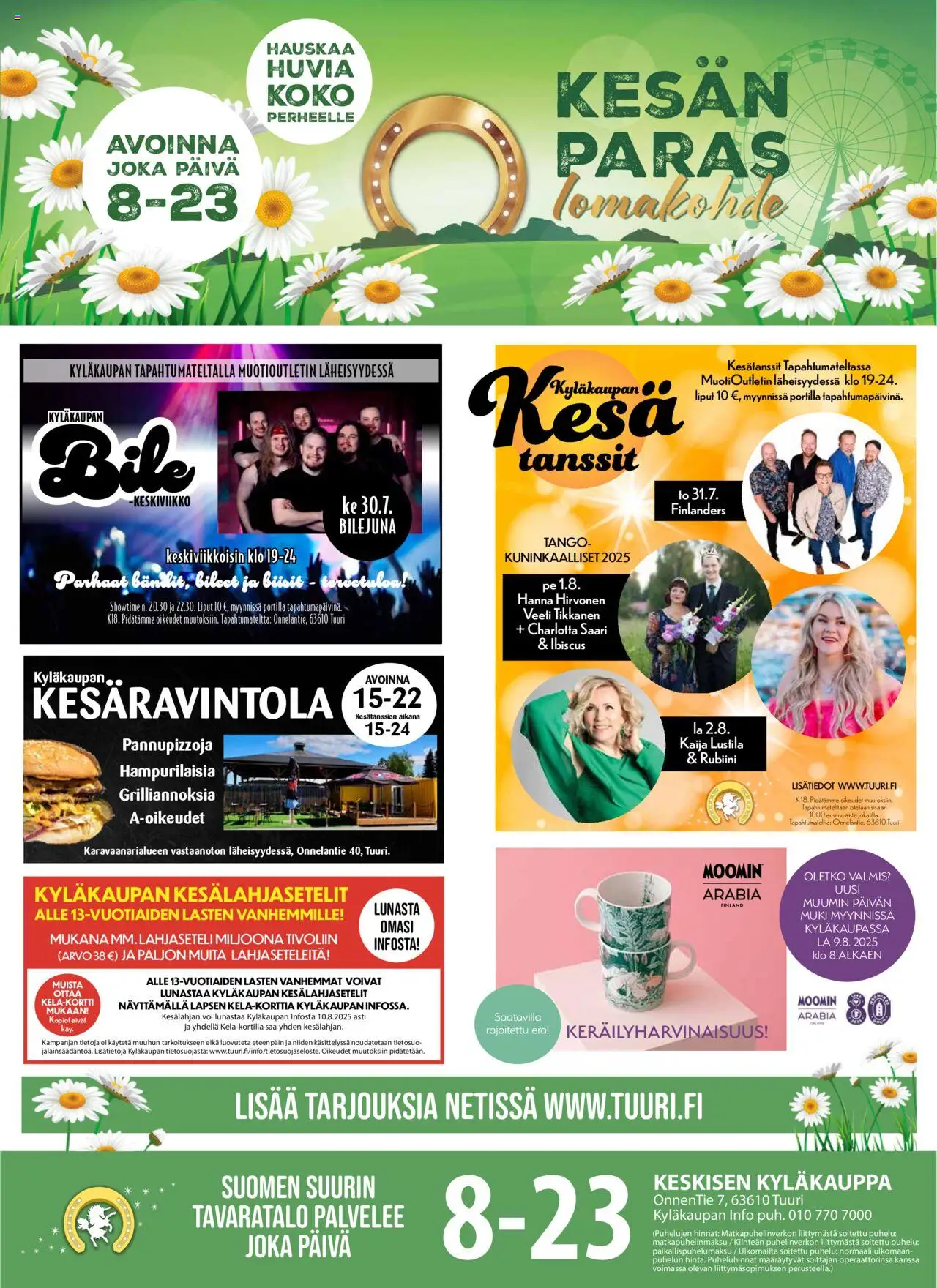 Tuuri-kaupan Tarjoukset voimassa 30/07/2025 - Sivulla 1