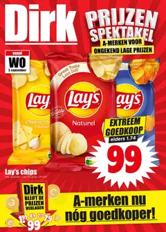 Voorbeeld van Folder week 37 van winkel Dirk geldig vanaf 03-09-2025