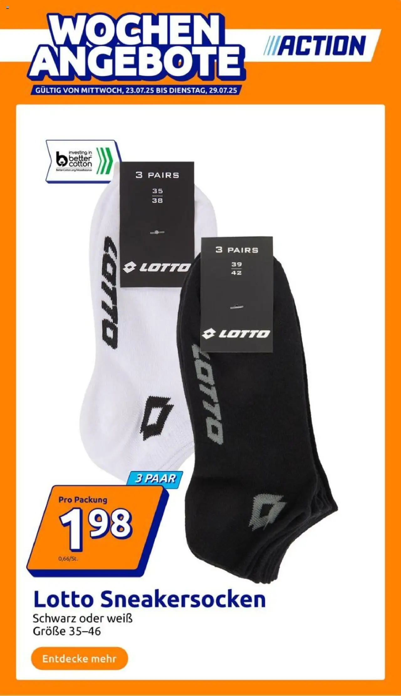 Action Prospekt ab 23.07.2025 > Angebote & Werbung