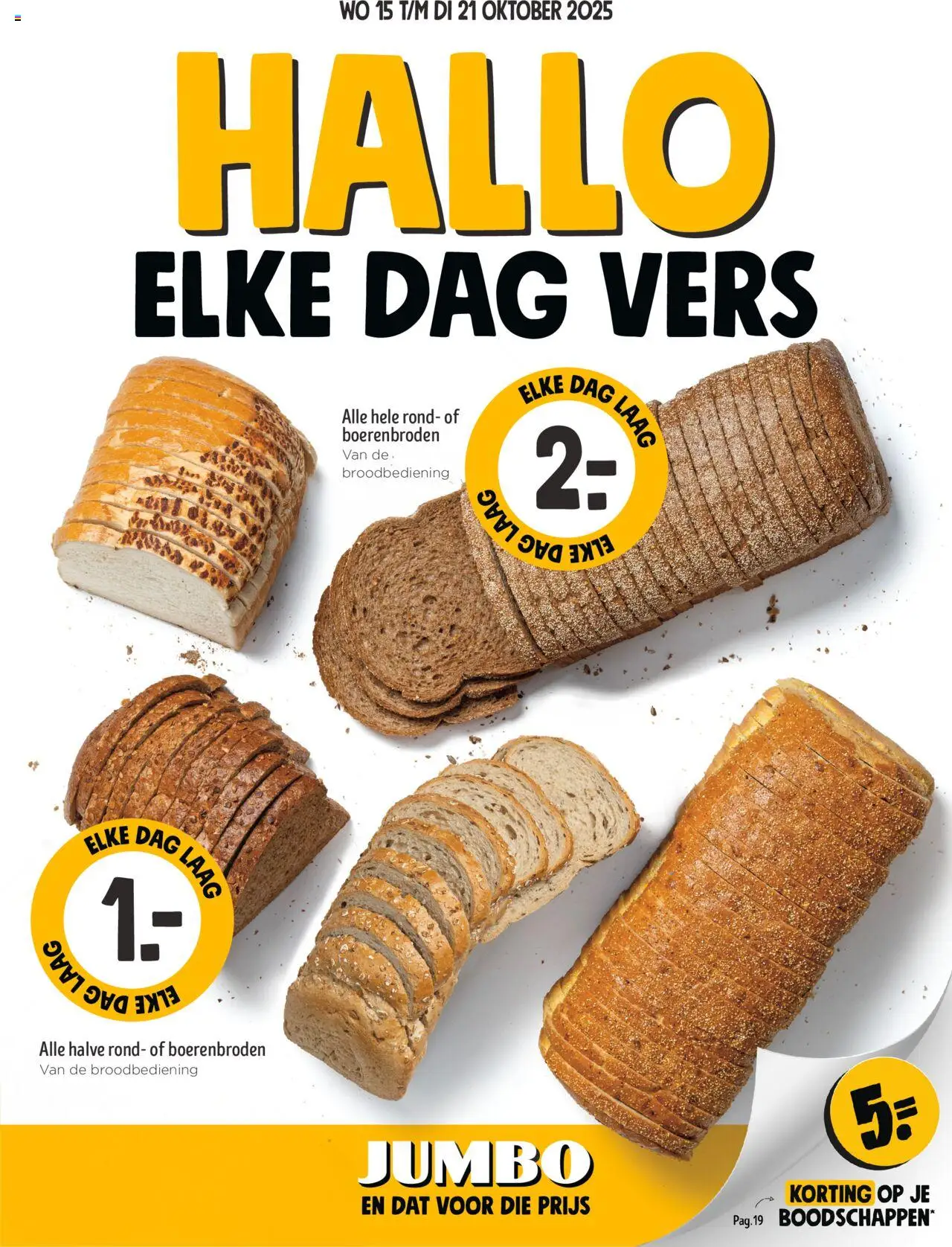 Jumbo shop Folder week 42 geldig vanaf 15-10-2025 - Paginanummer 1