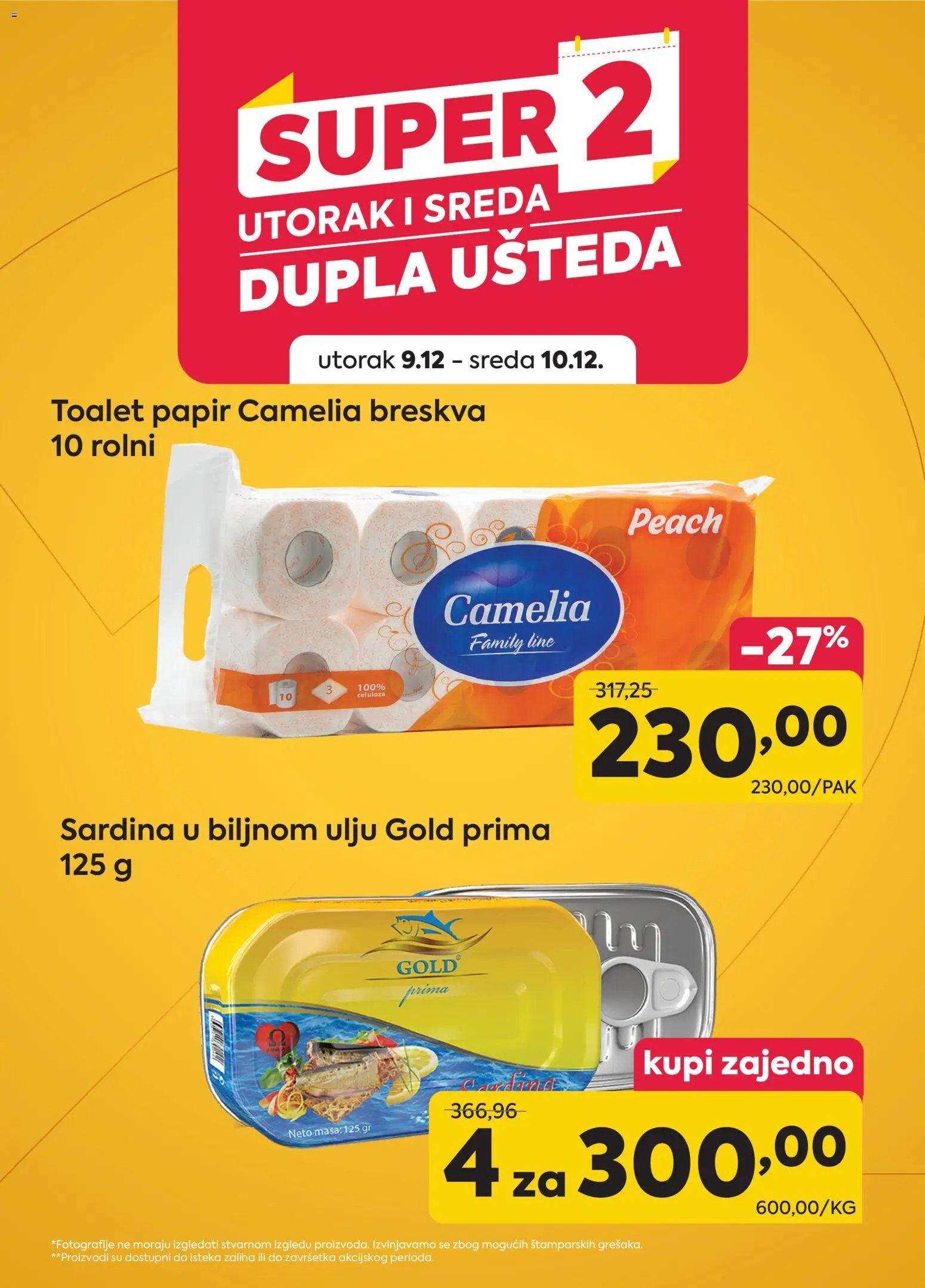 Pregled PerSu kataloga - važi od 09.12.2025