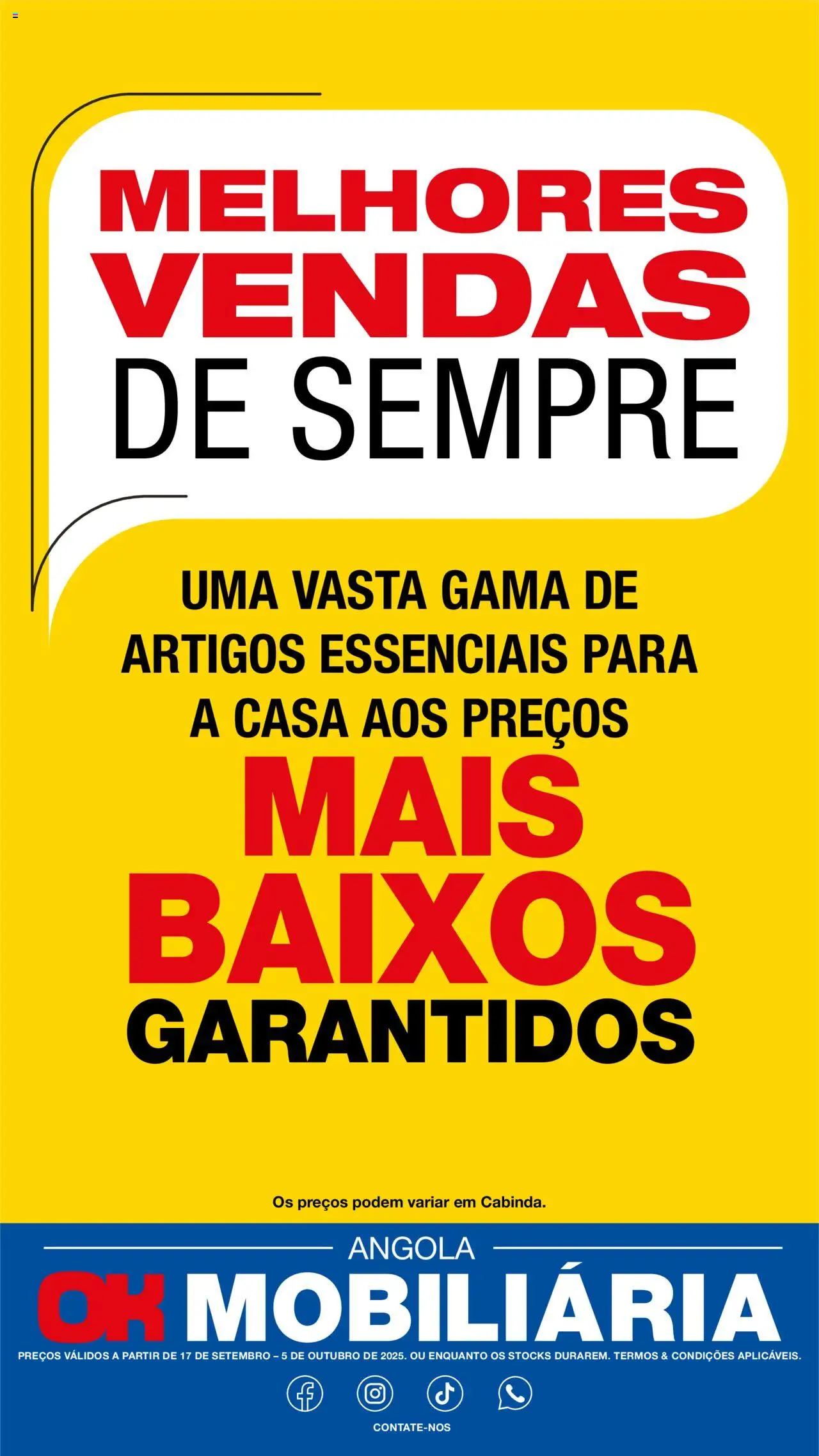 OK Furniture Catalogue Angola from 17/09 - 05/10/2025 > Promotions