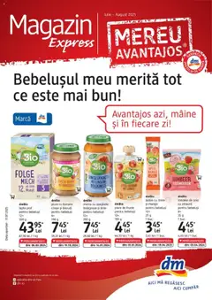 Previzualizarea de cataloage: DM drogeriemarkt Catalog - Express valabil de la 17.07.2025