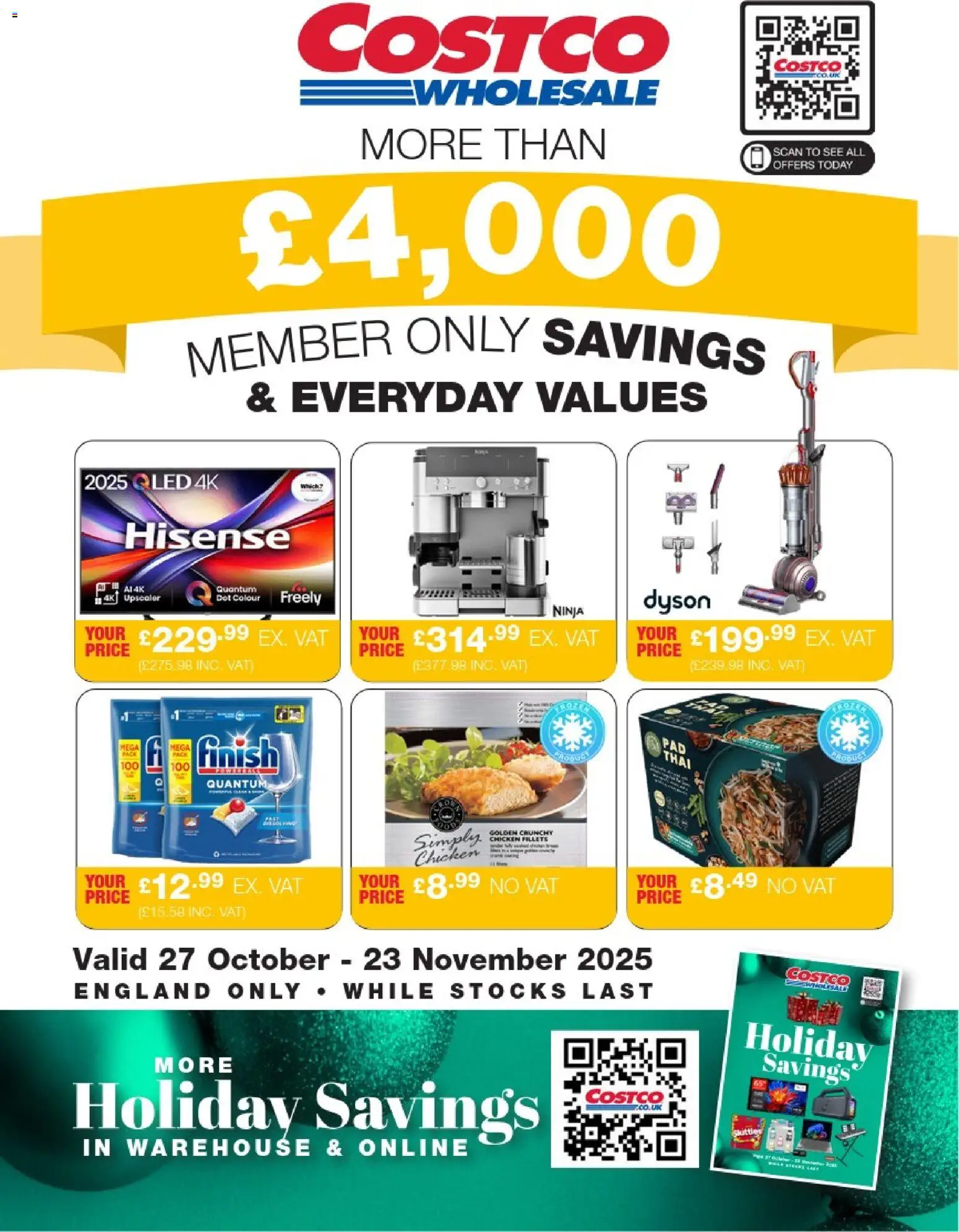 Costco shop ENGLAND ONLY valid from 27/10/2025 - Page number 1