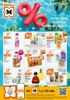 Vorschau von dem Prospekt des Geschäftes Müller, gültig ab dem 28.07.2025