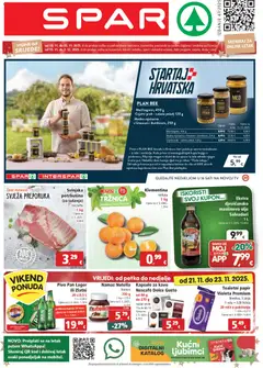 Pregled letka Katalog trgovine Spar vrijedi od 19.11.2025