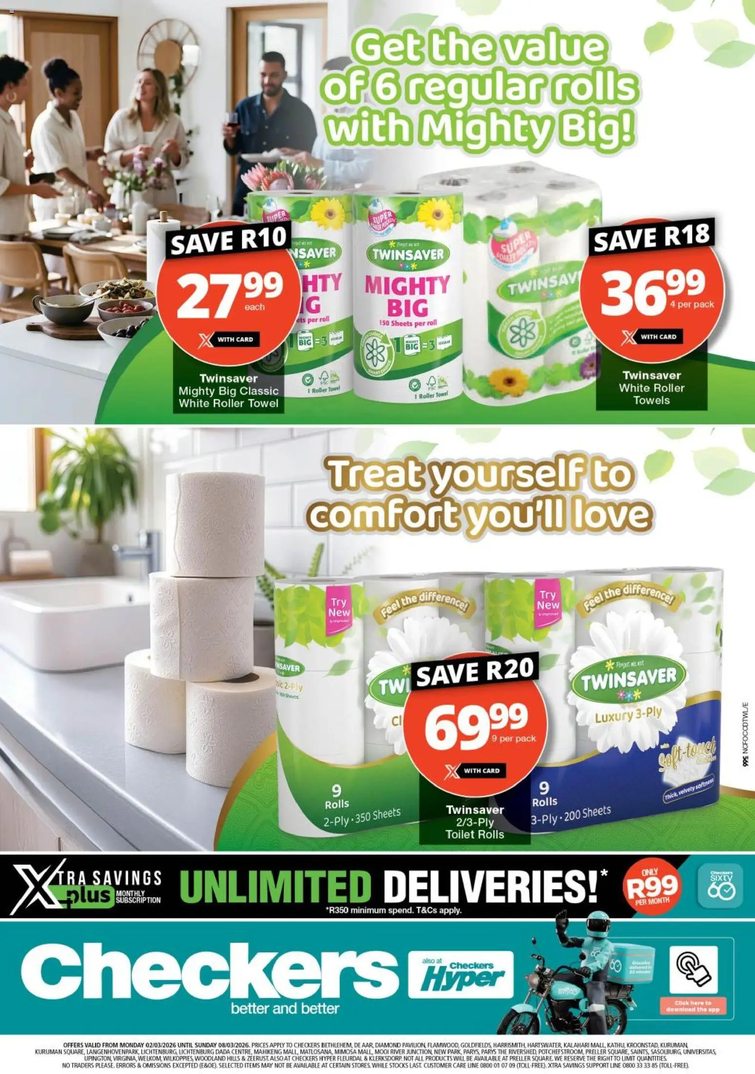 Preview of Checkers flyer valid from 02/03/2026