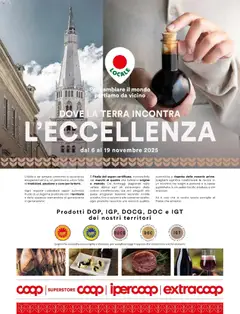 Anteprima dell'opuscolo DOVE LA TERRA INCONTRA L’ECCELLENZA dal negozio Ipercoop valido da 06/11/2025