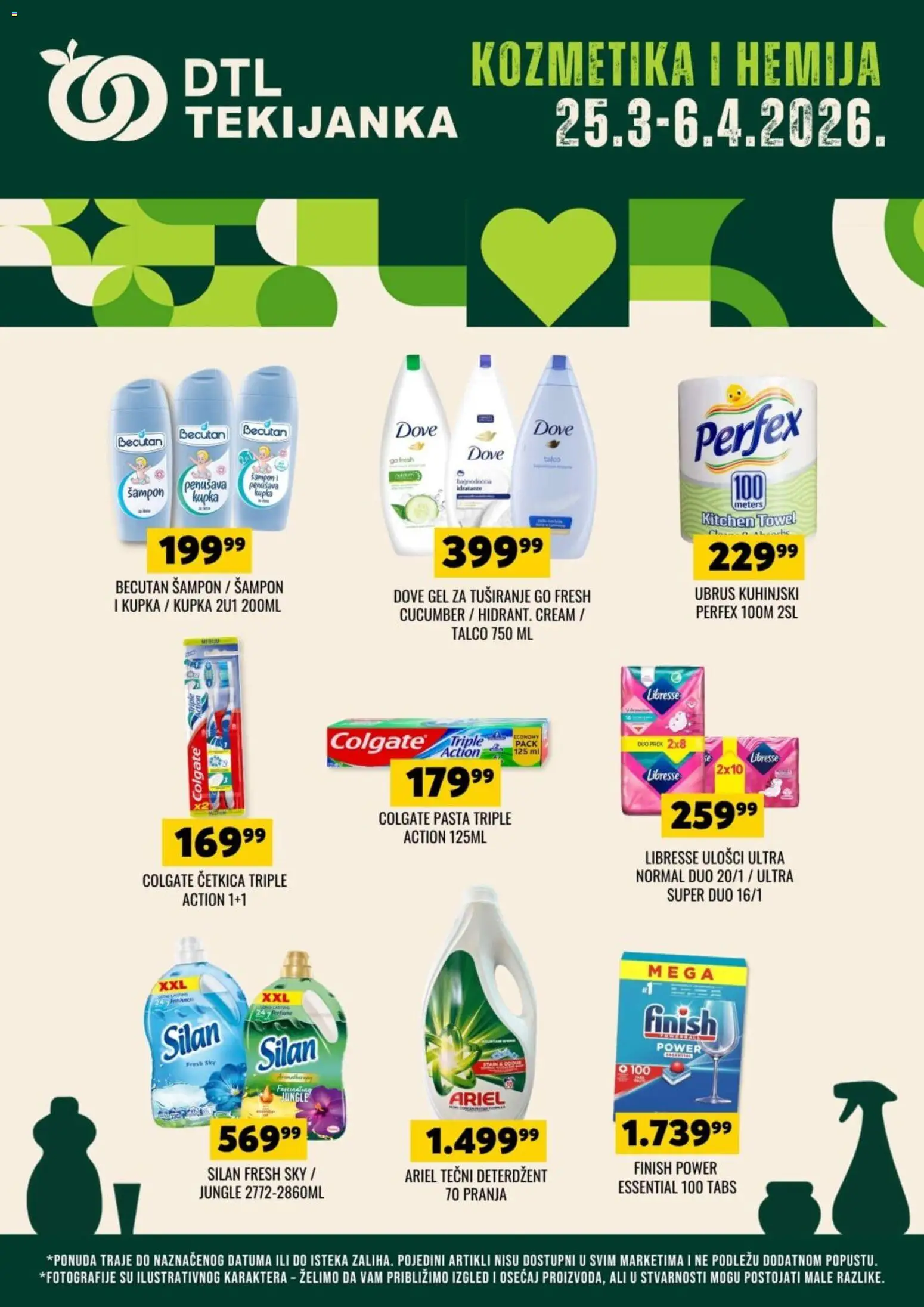 Pregled Tekijanka kataloga - važi od 25.03.2026