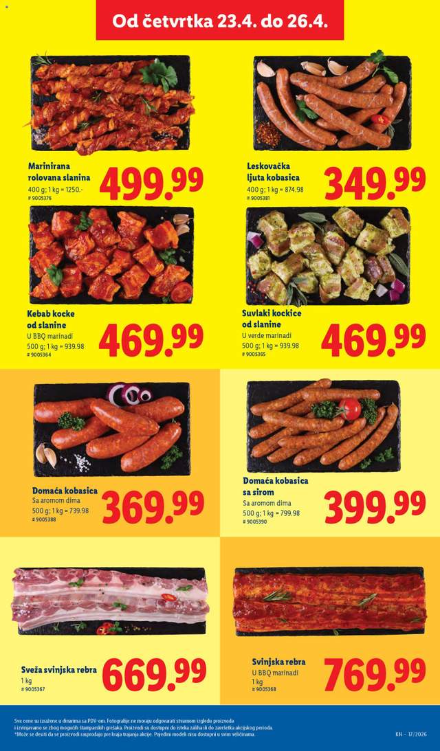Novi Lidl katalog od 23.04.