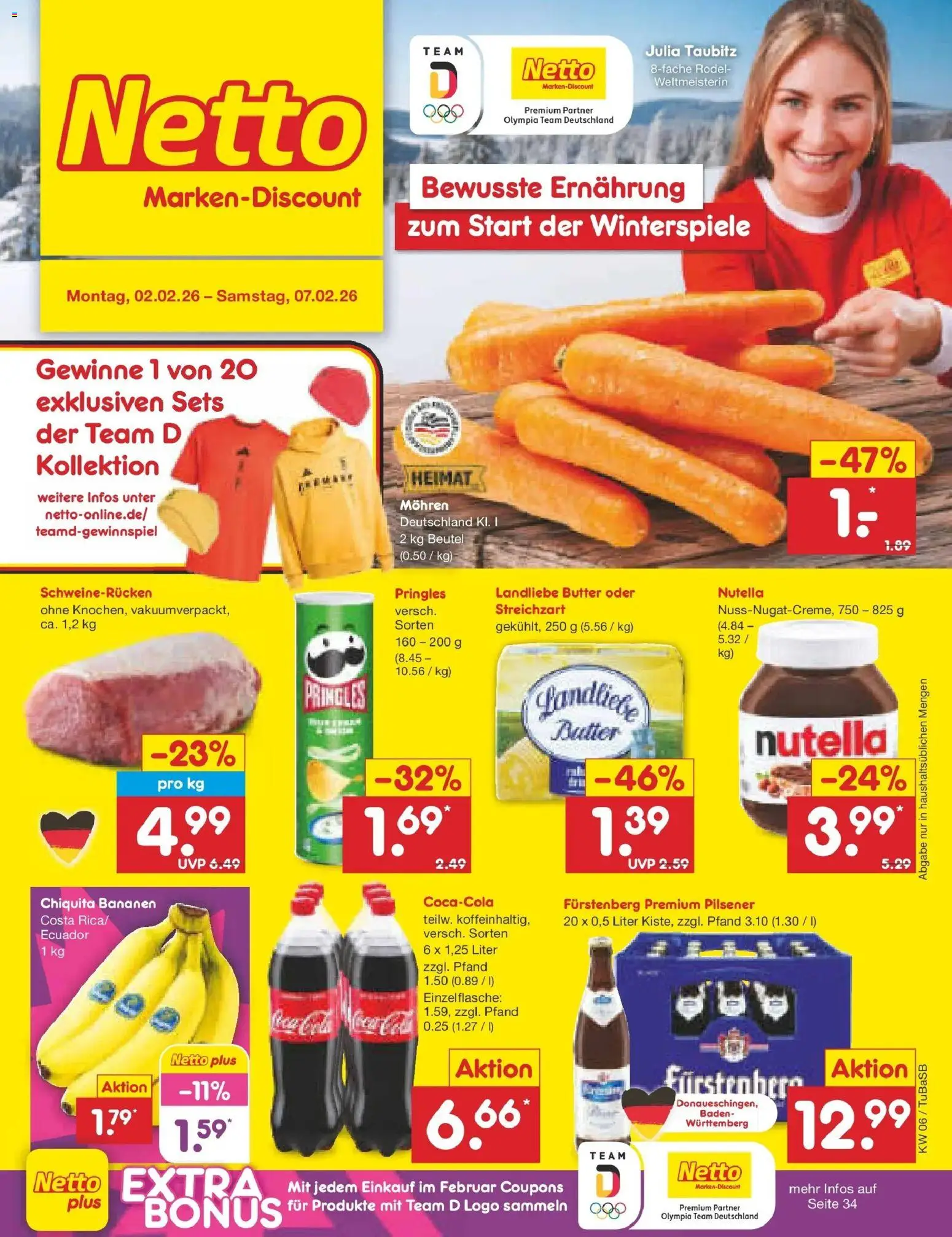 Vorschau von dem Prospekt des Geschäftes Netto Marken-Discount, gültig ab dem 02.02.2026