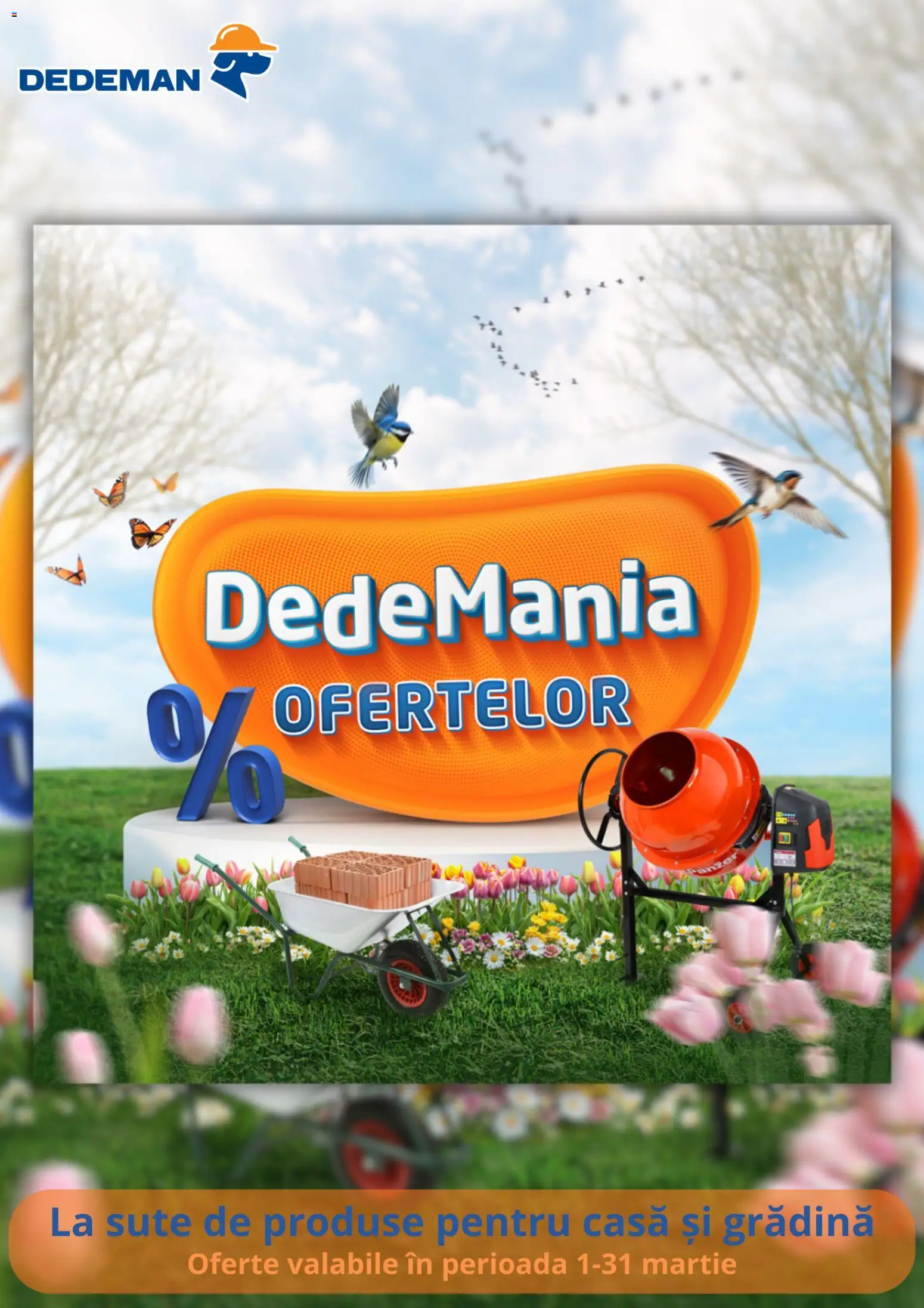 Previzualizarea de cataloage: Dedeman Dedeman Catalog - Dedemania valabil de la 01.03.2026