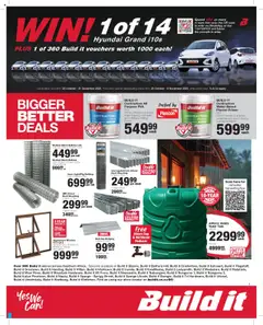Preview of Build It flyer valid from 23/10/2025