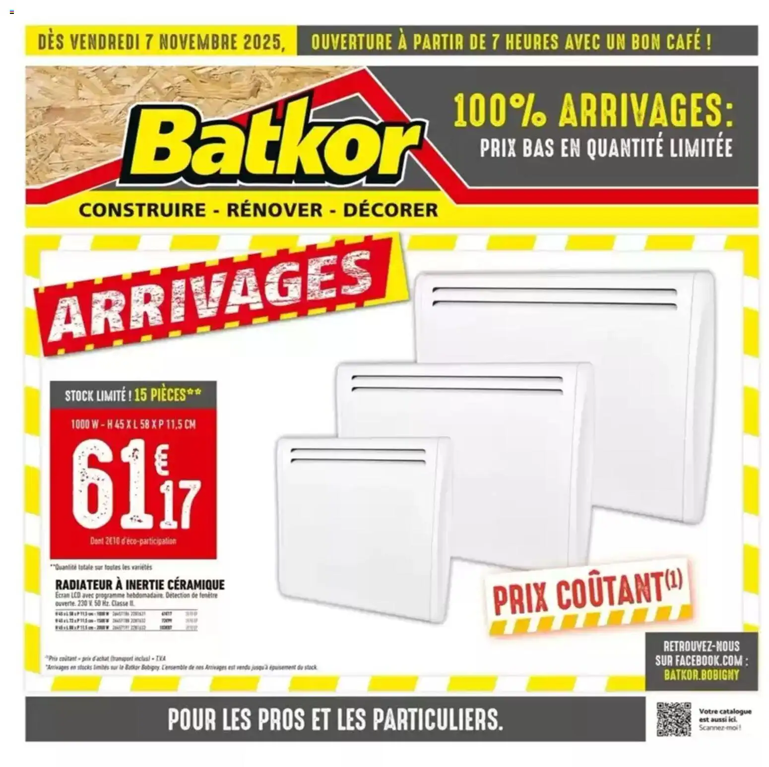 Prévisualisation de Catalogue du magasin Batkor formulaire valide 07/11/2025
