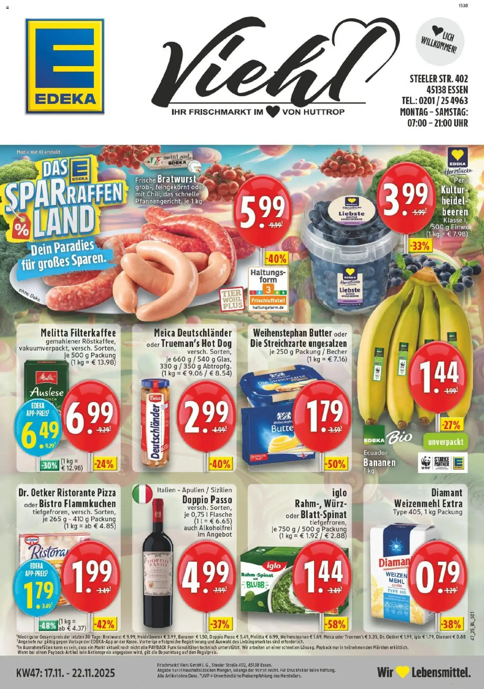 Vorschau von dem Prospekt des Geschäftes Edeka, gültig ab dem 17.11.2025