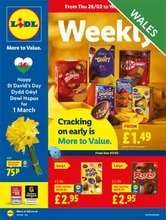 Preview of Lidl Lidl Weekly Wales valid from 26/02/2026